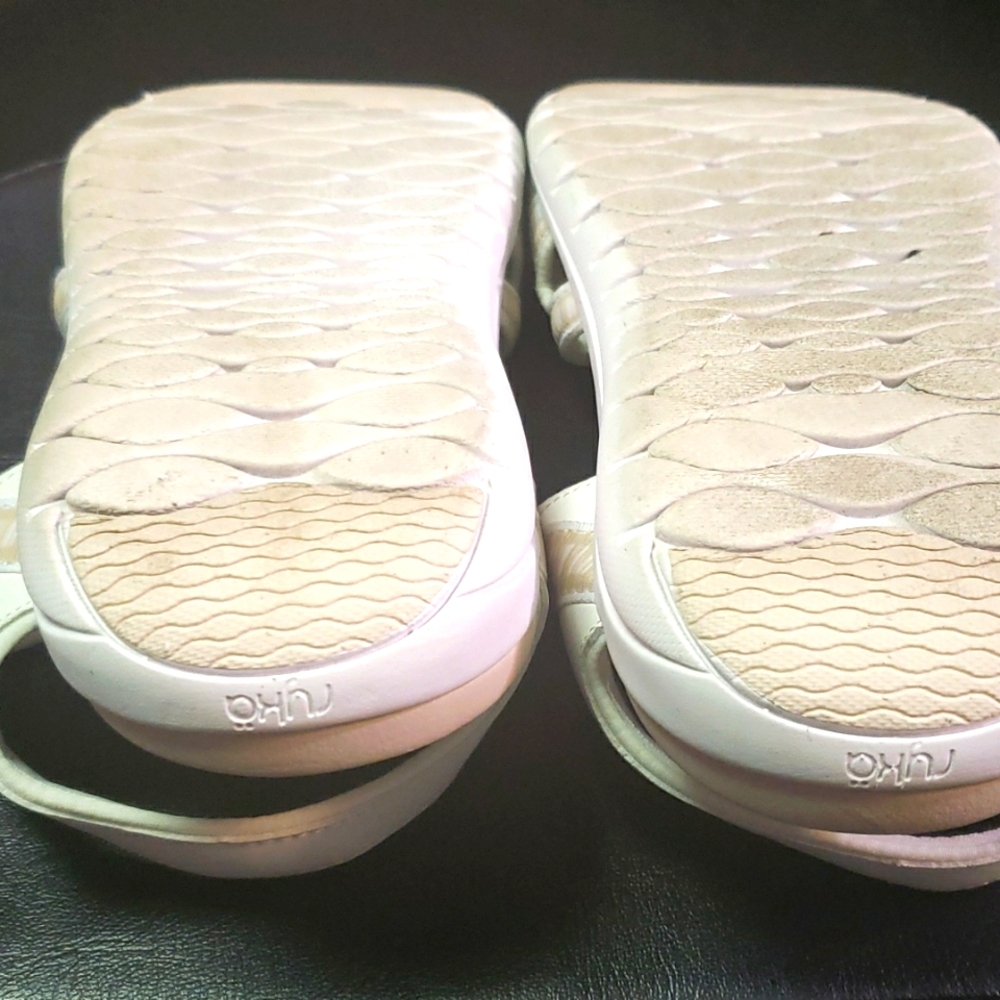 COPY - Ryka Sport women's outdoors Sandals Savannah white and beige size 9.5MlW - Picture 3 of 4